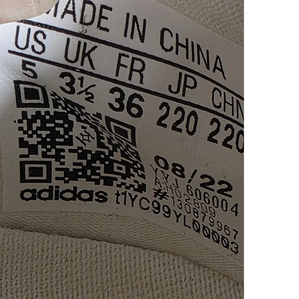 Adidas by Stella McCartney Earthlight White Mesh Running Shoes Women's US 5‎